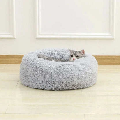 Zachte Donut Hondenmand – Pluche Hondenmand en Kattenmand - Huisdieren Slaapcomfort