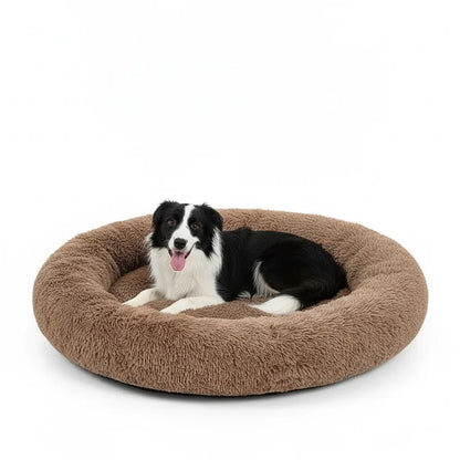 Zachte Donut Hondenmand – Pluche Hondenmand en Kattenmand - Huisdieren Slaapcomfort