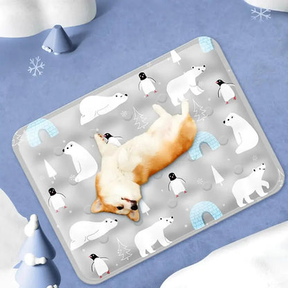 Hondenkussen Koelmat – Gel Koelmatje Voor Honden En Katten | Stevig PVC, Slaap- & Rustcomfort