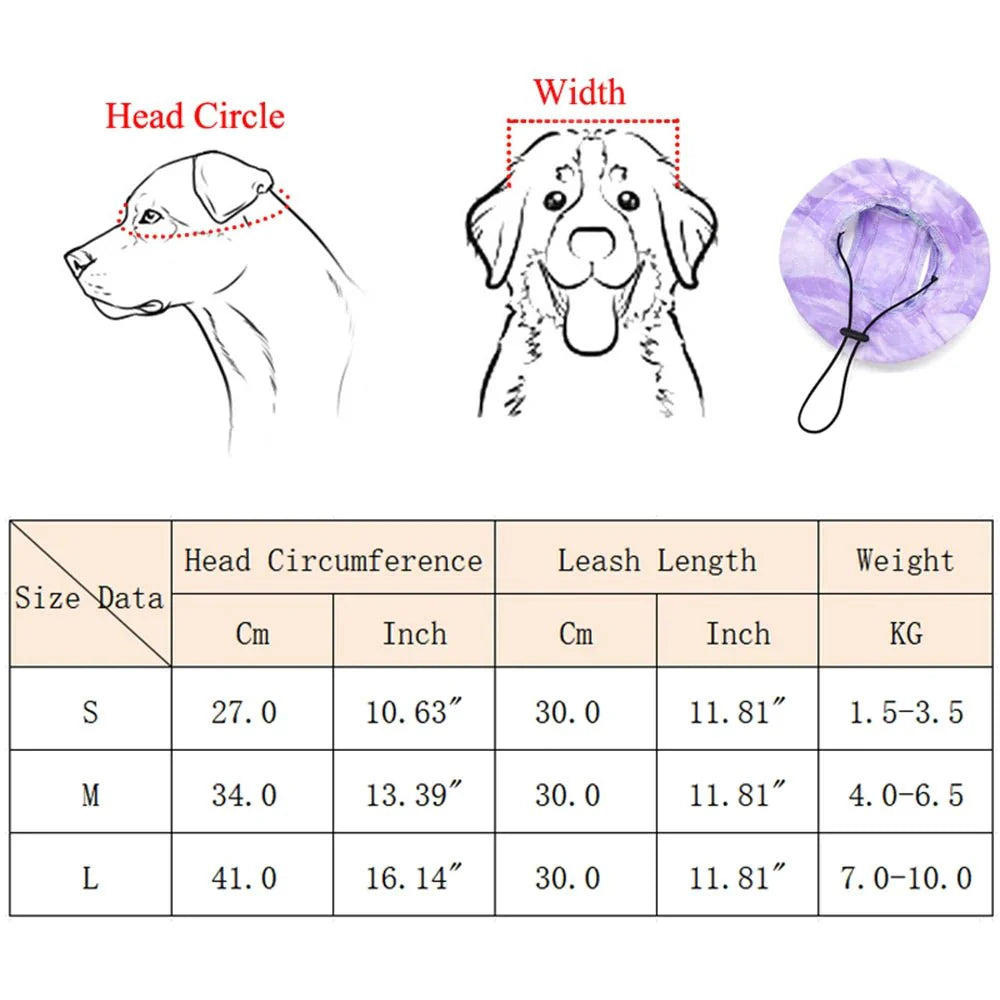 Zomer Zonnehoed voor Kat & Hond