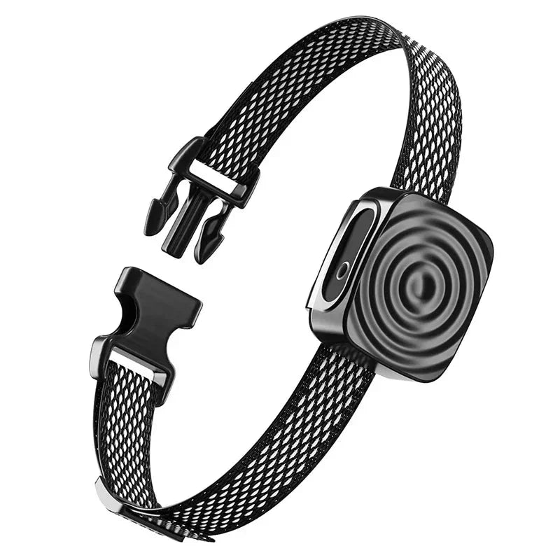 Zwarte Hondentrainingshalsband – Ultrasoon, Waterdicht en Oplaadbaar - Blafband Hond